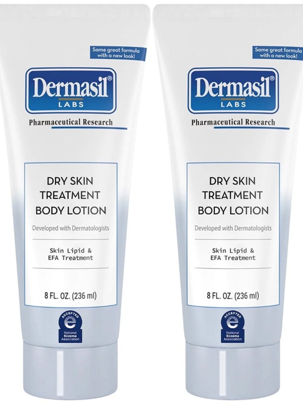 New/Sealed Dermasil Dry Skin Treatment Body Lotion